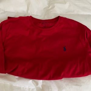 POLO red long sleeve